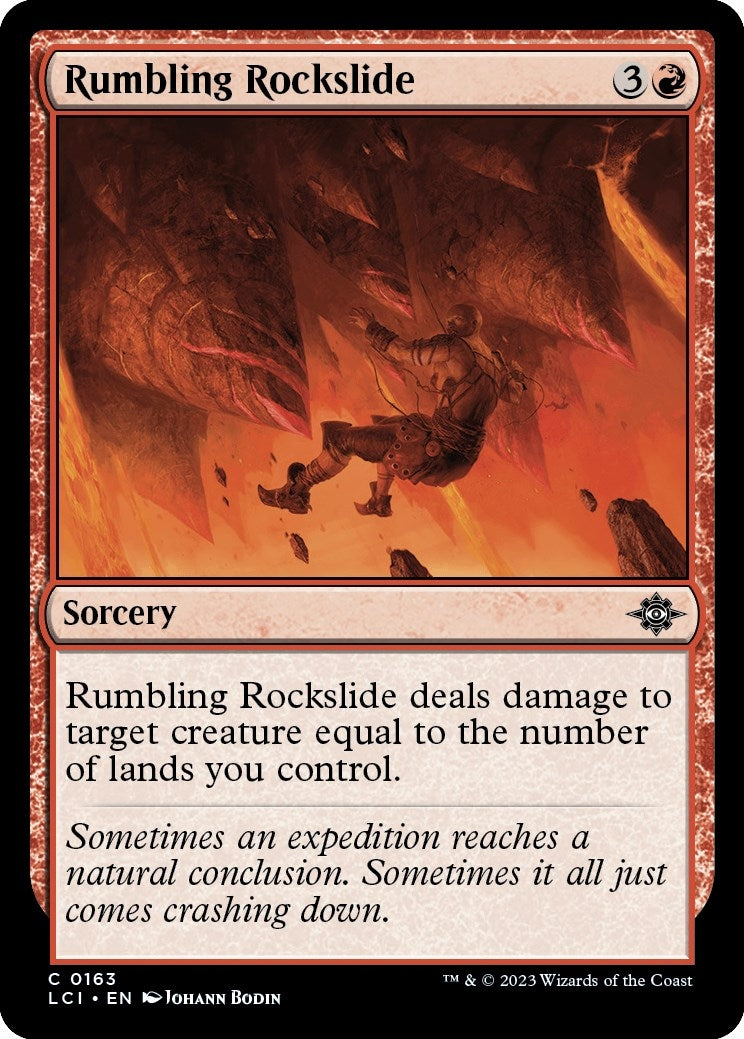 Rumbling Rockslide [The Lost Caverns of Ixalan]