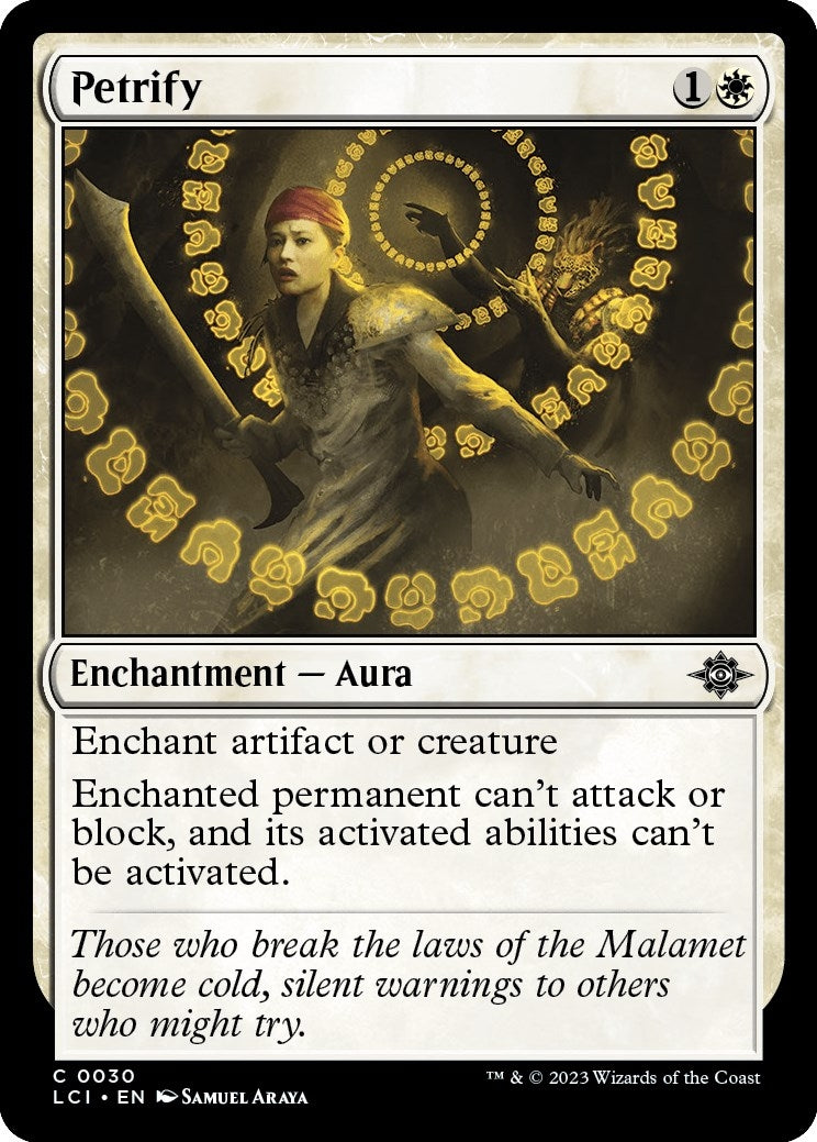 Petrify [The Lost Caverns of Ixalan]