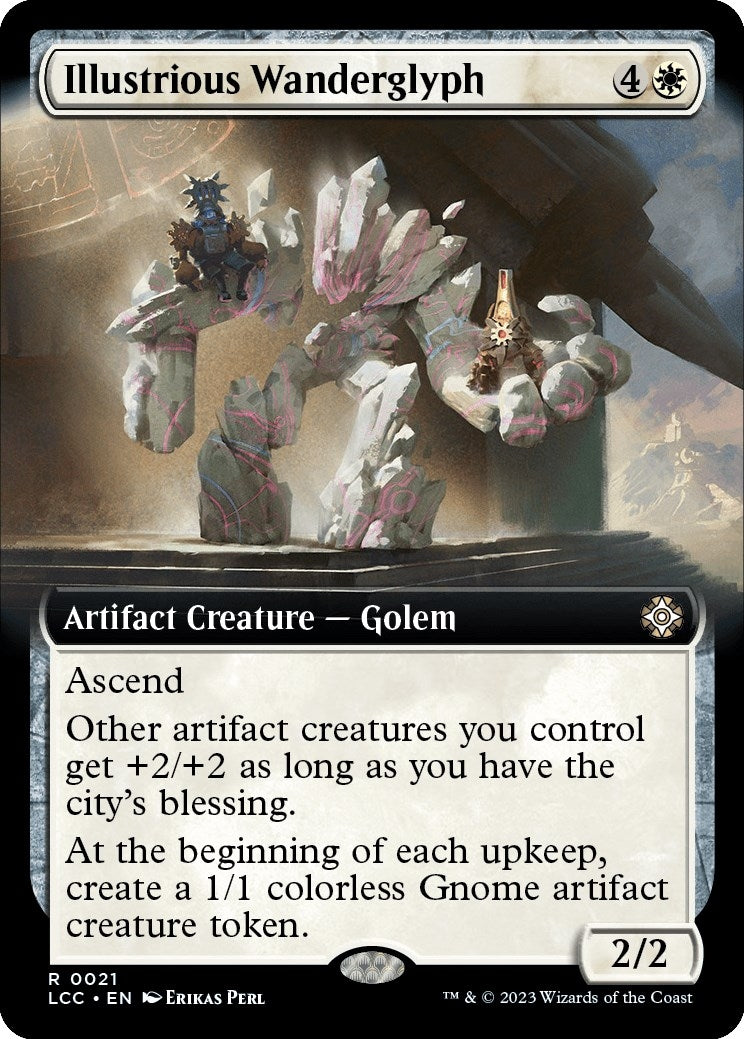 Illustrious Wanderglyph Extended Art (21) [LCC]