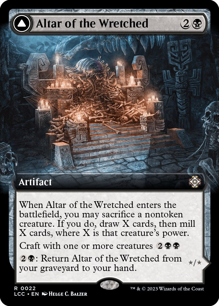 Altar of the Wretched Extended Art (22) [LCC]