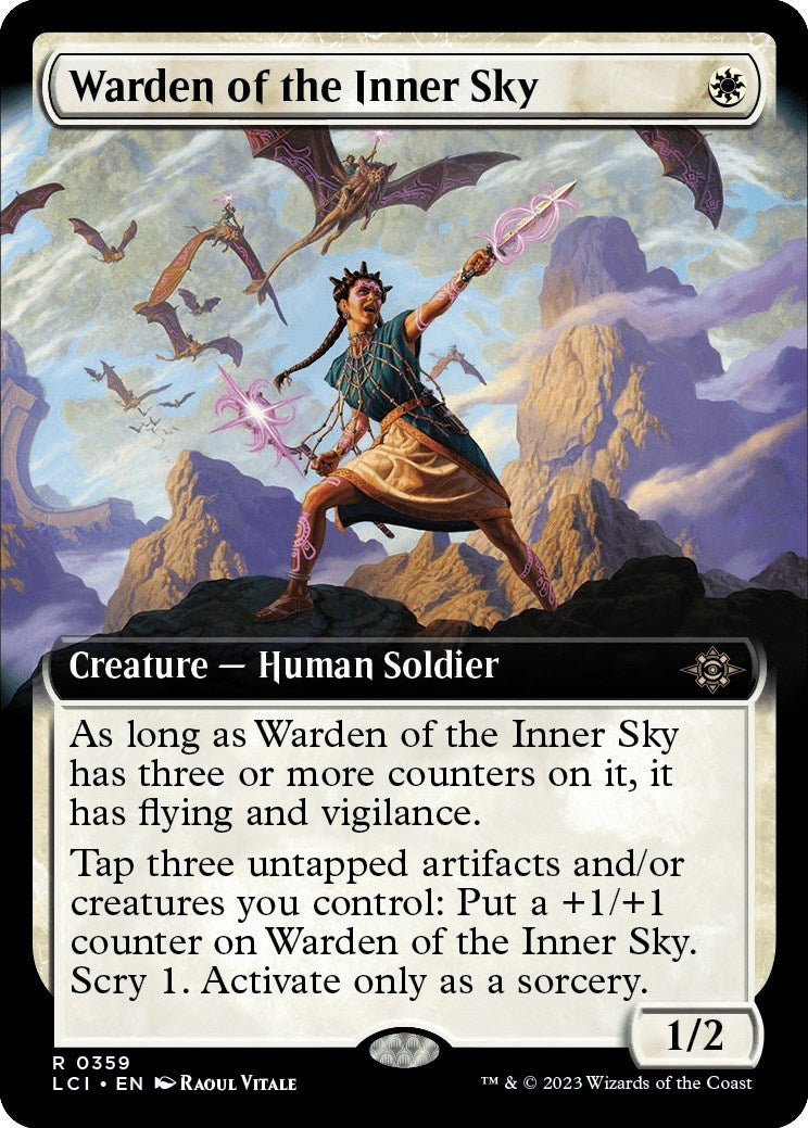 Warden of the Inner Sky Extended Art (359) [LCI]