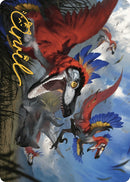 Wrathful Raptors Art Card Gold Stamped Signature (77) [ASLCI]