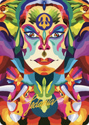 Roar of the Fifth People Art Card Gold Stamped Signature (63) [ASLCI]