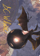Malicious Eclipse Art Card Gold Stamped Signature (17) [ASLCI]