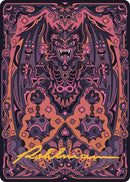 Bloodletter of Aclazotz Art Card 61 81 Gold Stamped Signature (61) [ASLCI]