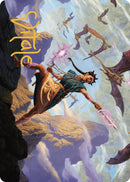 Warden of the Inner Sky Art Card Gold Stamped Signature (7) [ASLCI]