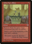 TelimTors Edict [MIR]