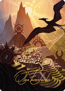 Plains Art Card Gold Stamped Signature (44) [ASLCI]