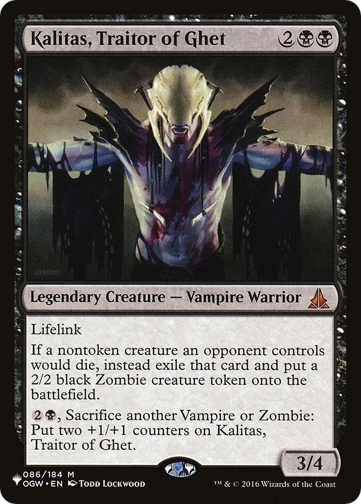 Kalitas Traitor of Ghet (86) [LIST]