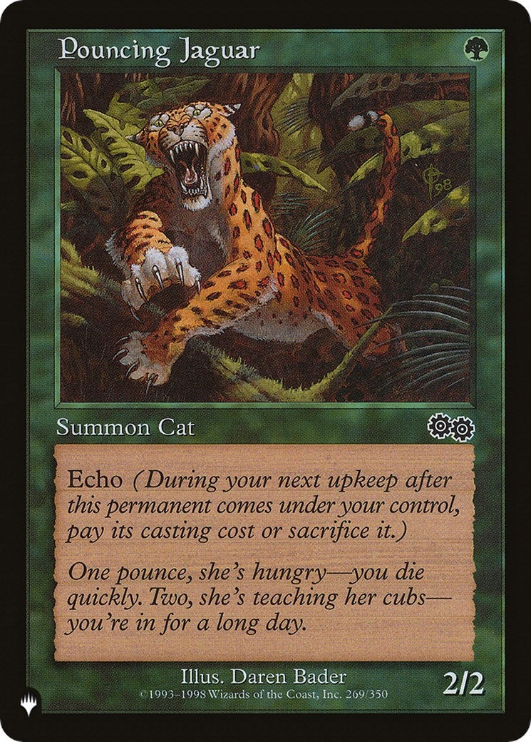 Pouncing Jaguar (269) [LIST]