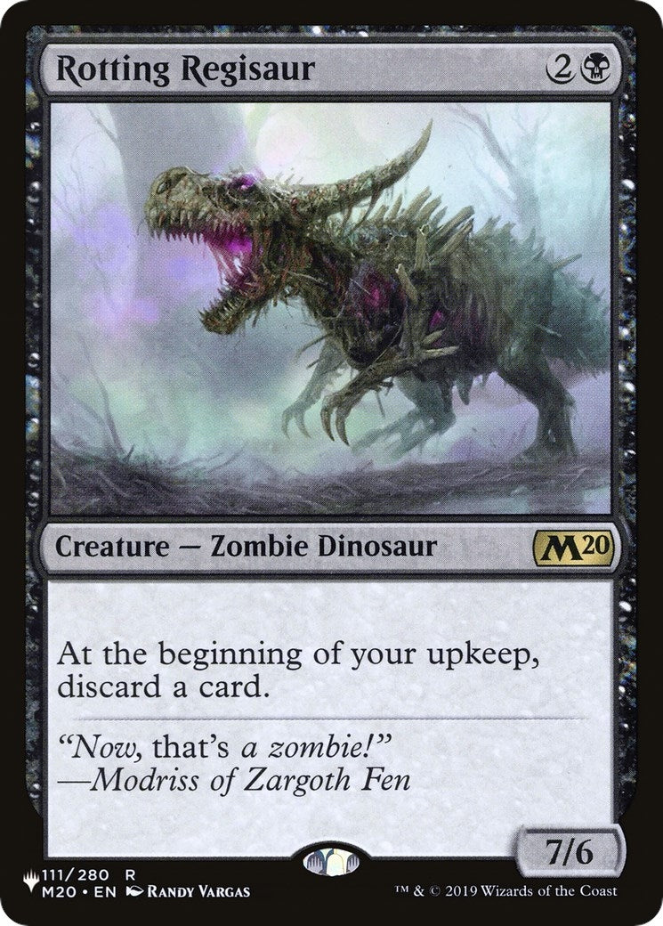 Rotting Regisaur (111) [LIST]