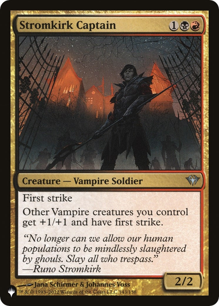 Stromkirk Captain (143) [LIST]
