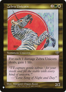 Zebra Unicorn [LIST]