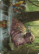 Basking Capybara Art Card (22) [ASLCI]