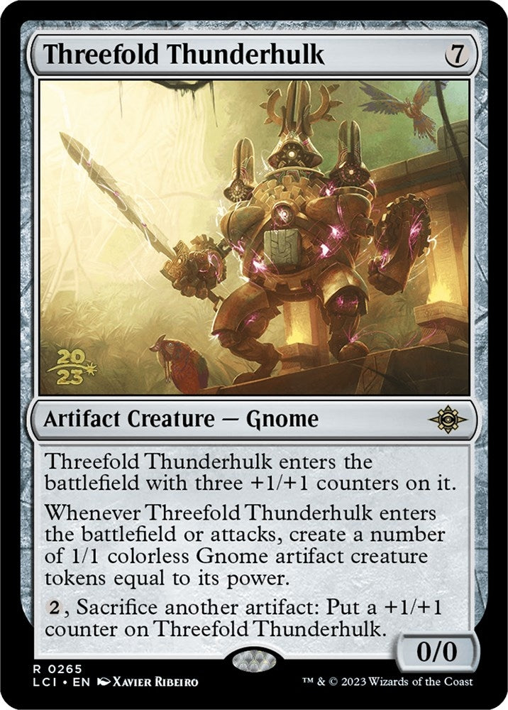 Threefold Thunderhulk (265) [PRE]