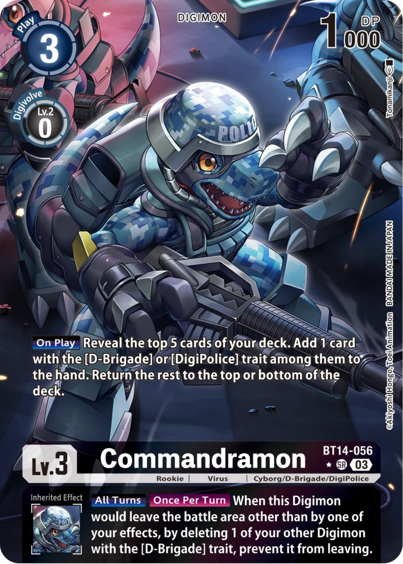 Image for Commandramon (Alternate Art) [Blast Ace]