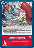 Image for Offense Training - P-103 (Blast Ace Box Topper) [Digimon Promotion Cards]