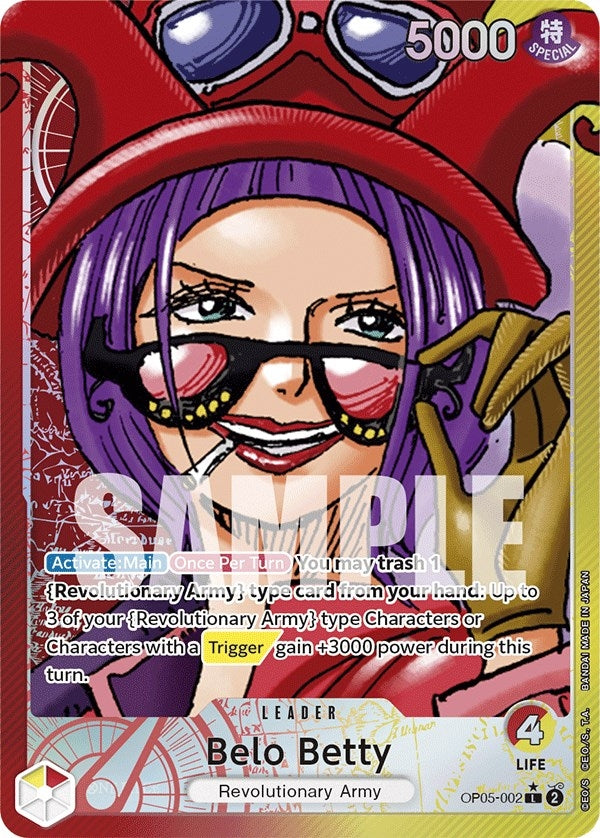 Belo Betty (002) (Alternate Art) (OP05-002) [OP05]