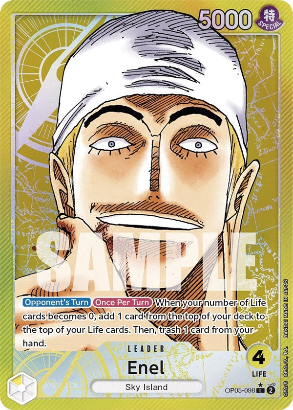 Enel 098 Alternate Art (OP05-098) [OP05]
