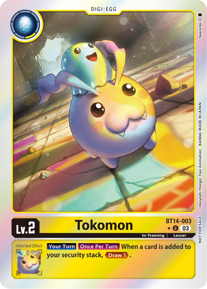 Image for Tokomon (Blast Ace Box Promotion Pack) [Blast Ace]