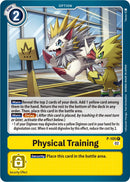 Image for Physical Training (Blast Ace Box Topper) [Digimon Promotion Cards]