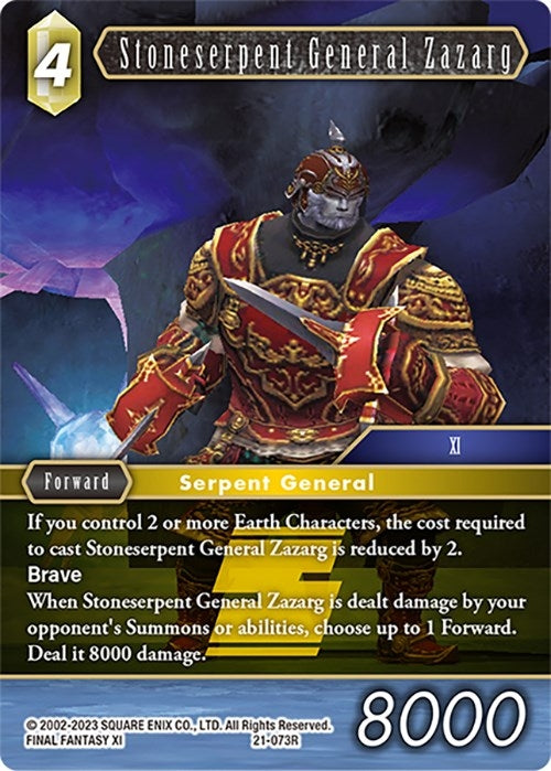Stoneserpent General Zazarg (21-073R) [21]