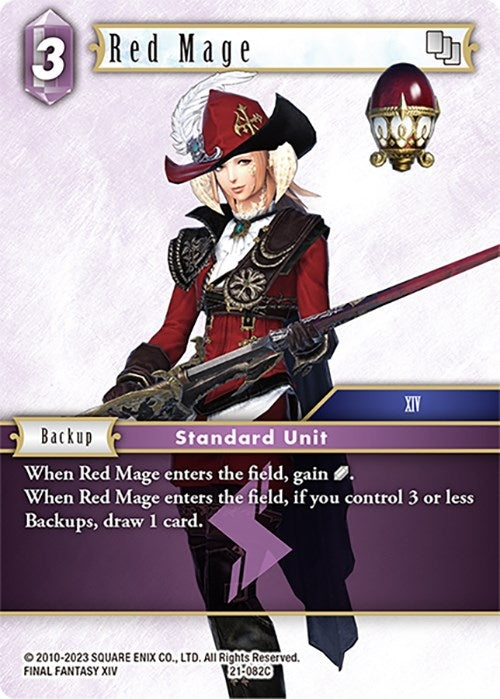 Red Mage 082C (21-082C) [21]