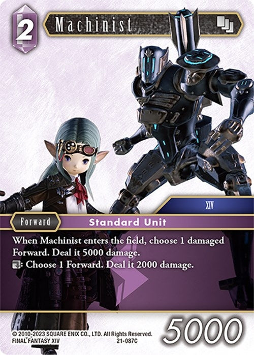 Machinist (21-087C) [21]