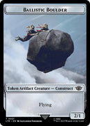 Ballistic Boulder Food 0023 Double Sided Token Surge Foil (21 // 23) [LTR]