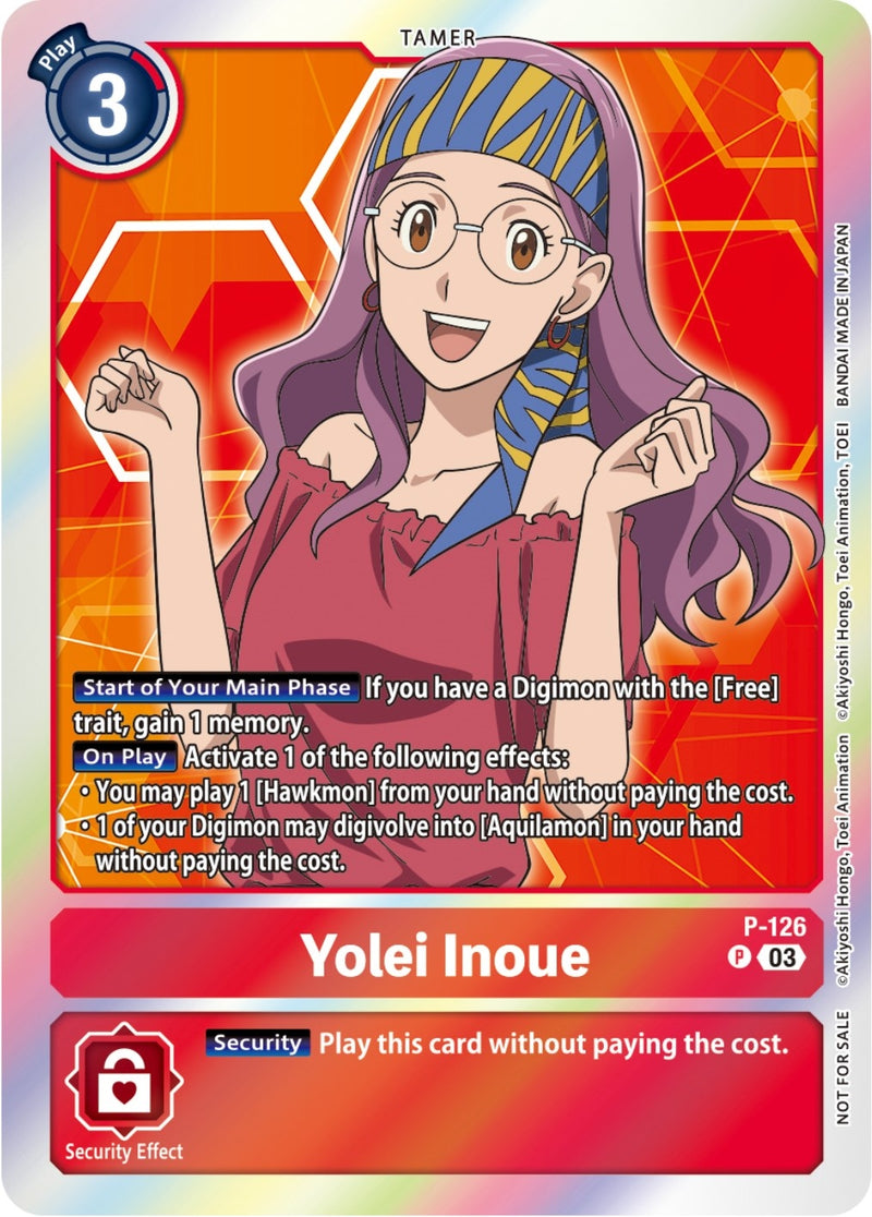 Image for Yolei Inoue - P-126 (Tamer Party Pack -The Beginning- Ver. 2.0) [Digimon Promotion Cards]