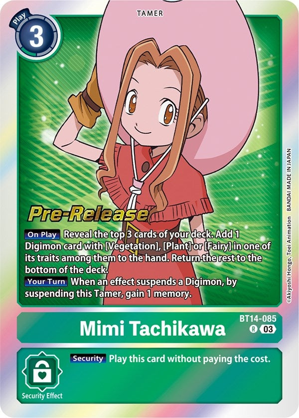 Image for Mimi Tachikawa [Blast Ace Pre-Release Cards]