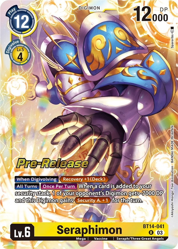 Image for Seraphimon [Blast Ace Pre-Release Cards]