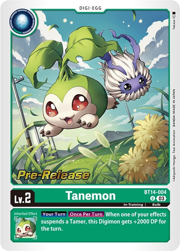 Image for Tanemon [Blast Ace Pre-Release Cards]