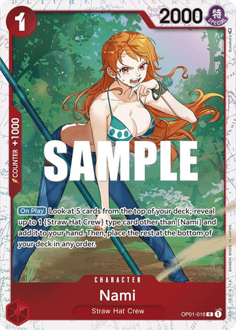 Nami - OP01-016 (Ultra Deck: The Three Captains) (OP01-016) [OP-PR]
