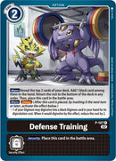 Image for Defense Training (Blast Ace Box Topper) [Digimon Promotion Cards]