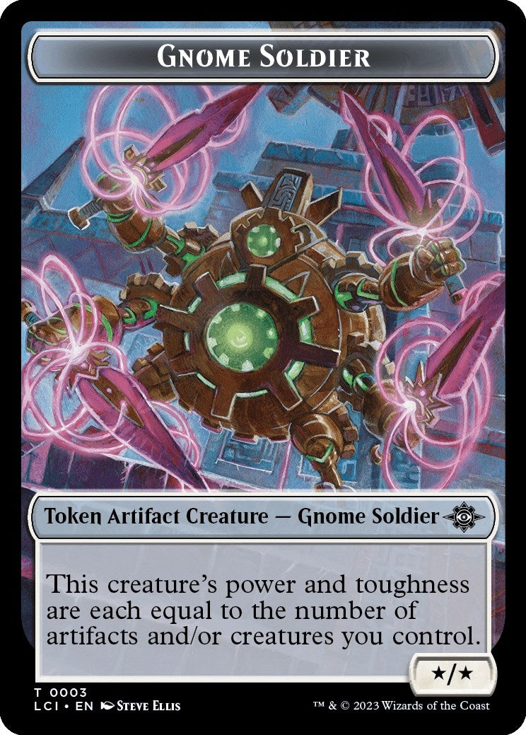 Gnome Soldier Token (3) [LCI]