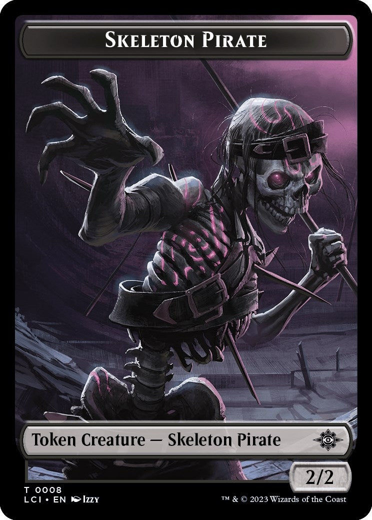 Skeleton Pirate Token (8) [LCI]