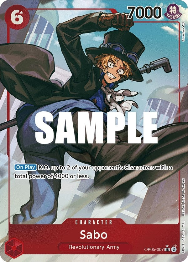 Sabo (007) (Alternate Art) (OP05-007) [OP05]