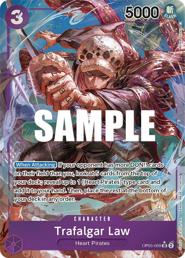 Trafalgar Law Alternate Art 069 (OP05-069) [OP05]