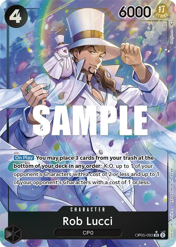 Rob Lucci (093) (Alternate Art) (OP05-093) [OP05]