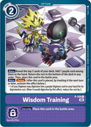 Image for Wisdom Training (Blast Ace Box Topper) [Digimon Promotion Cards]