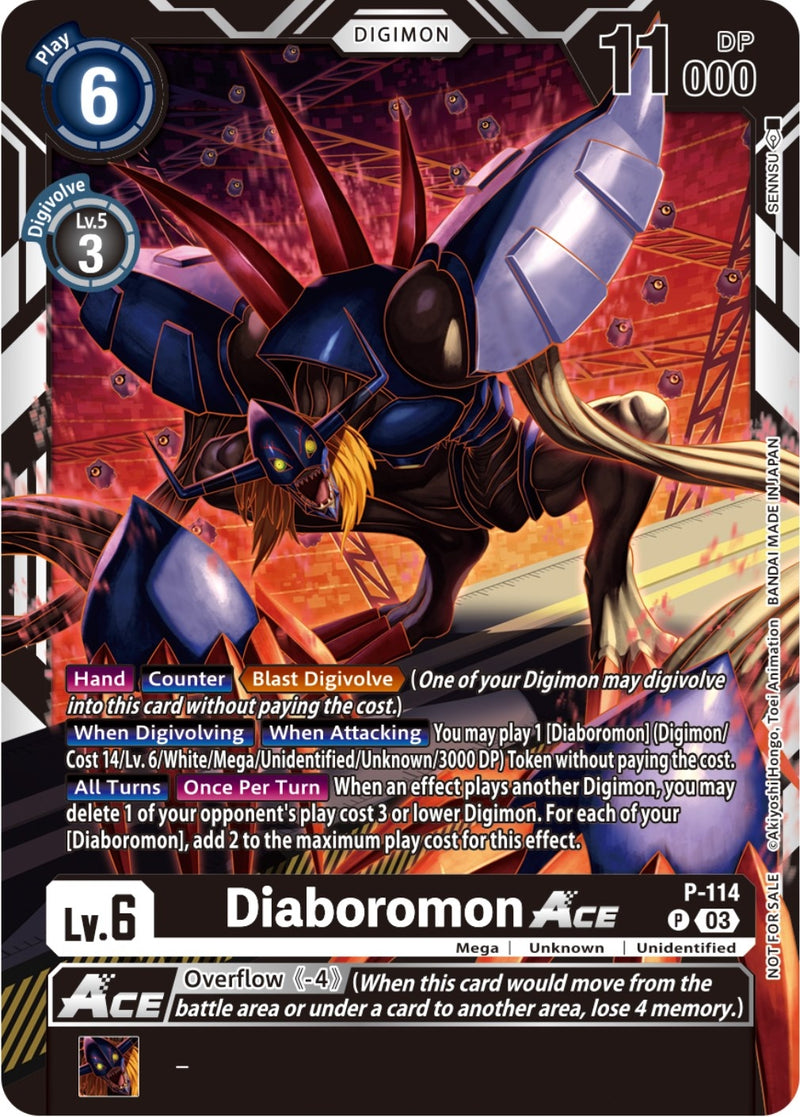 Image for Diaboromon ACE - P-114 (3rd Anniversary Survey Pack) [Digimon Promotion Cards]