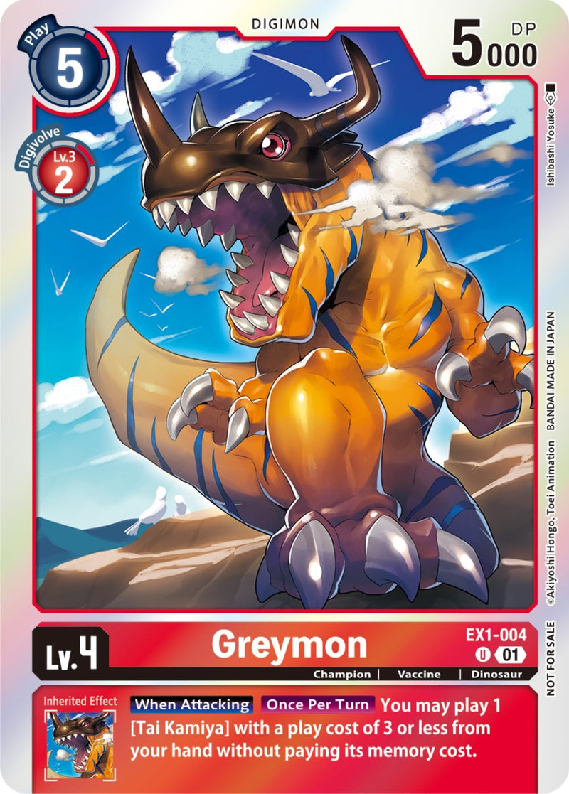 Image for Greymon (Blast Ace Double Pack Set) [Classic Collection]