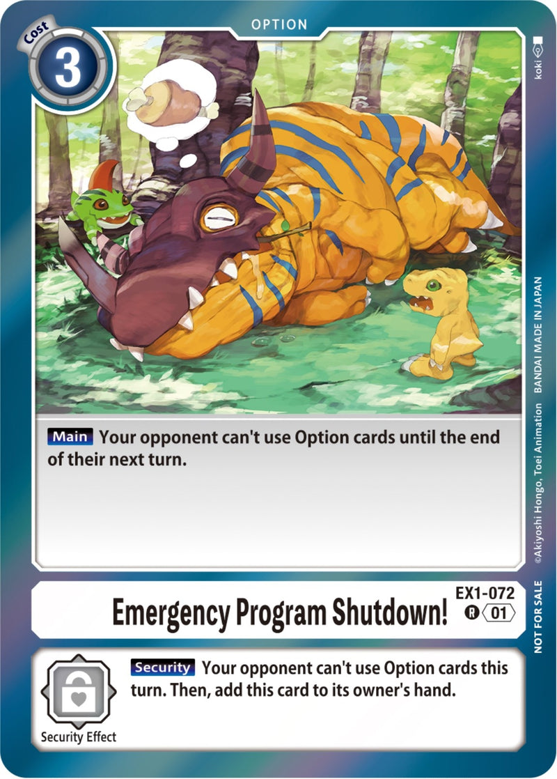 Image for Emergency Program Shutdown! (Blast Ace Double Pack Set) [Classic Collection]