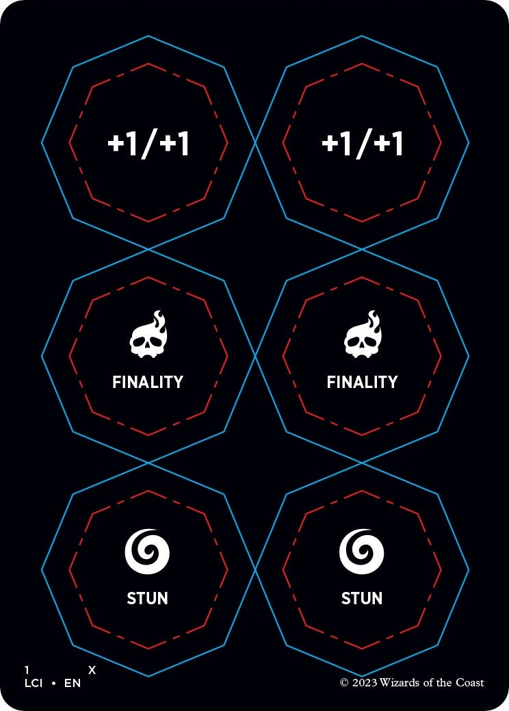 Punch Card Token 1 2 (1 // 2) [LCI]