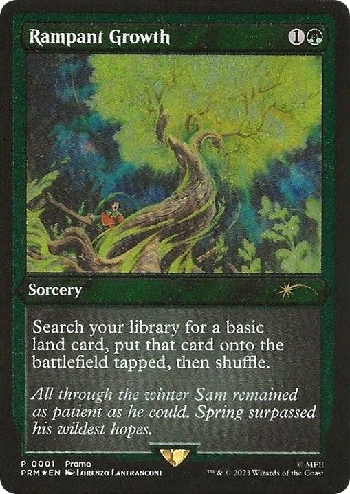Rampant Growth (Foil Etched) [Wizards Play Network 2023]