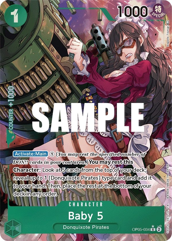Baby 5 (034) (Alternate Art) (OP05-034) [OP05]