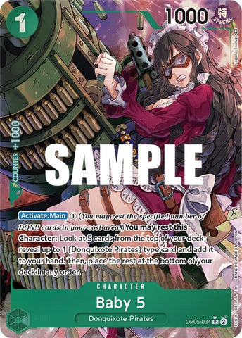 Baby 5 (034) (Alternate Art) (OP05-034) [OP05]