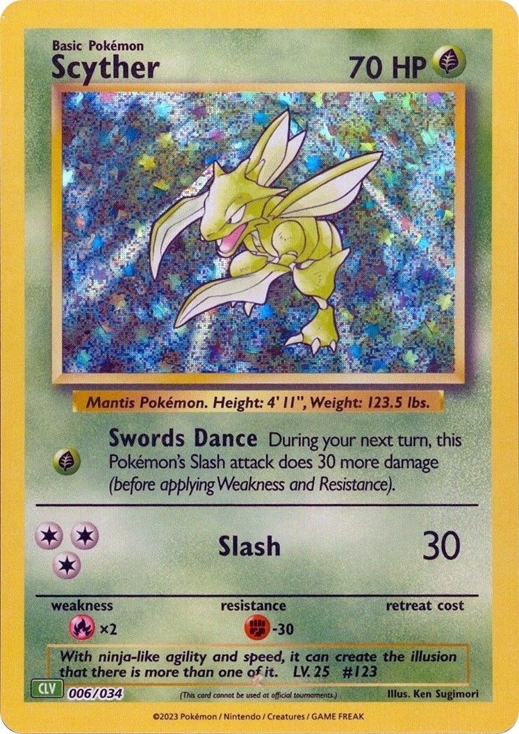 Scyther (006/034) [CL]