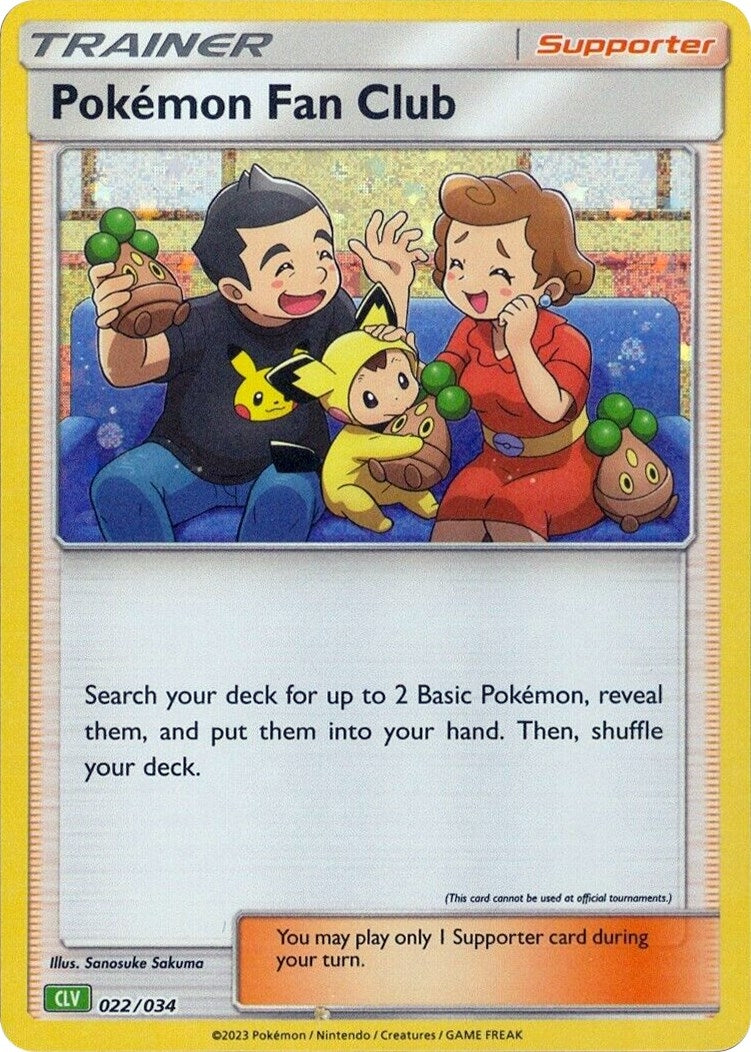 Pokemon Fan Club CLV (022/034) [CL]